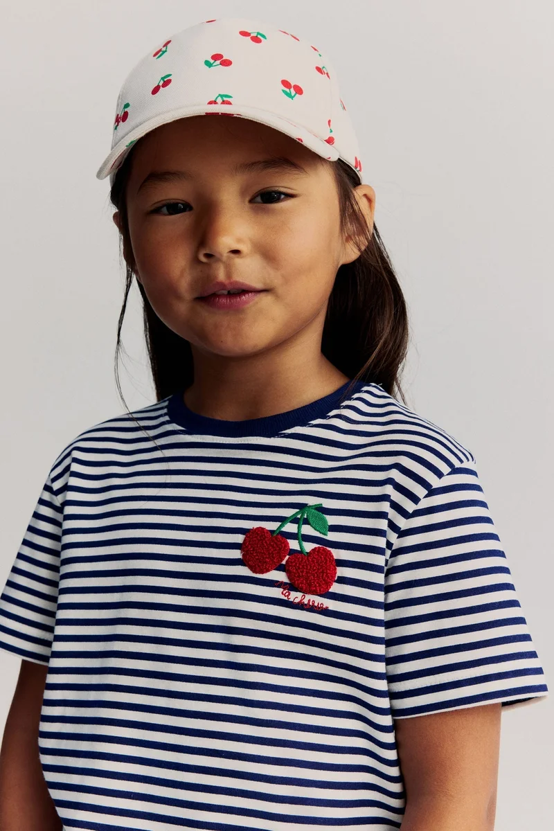 H&M Motif-detail t-shirt